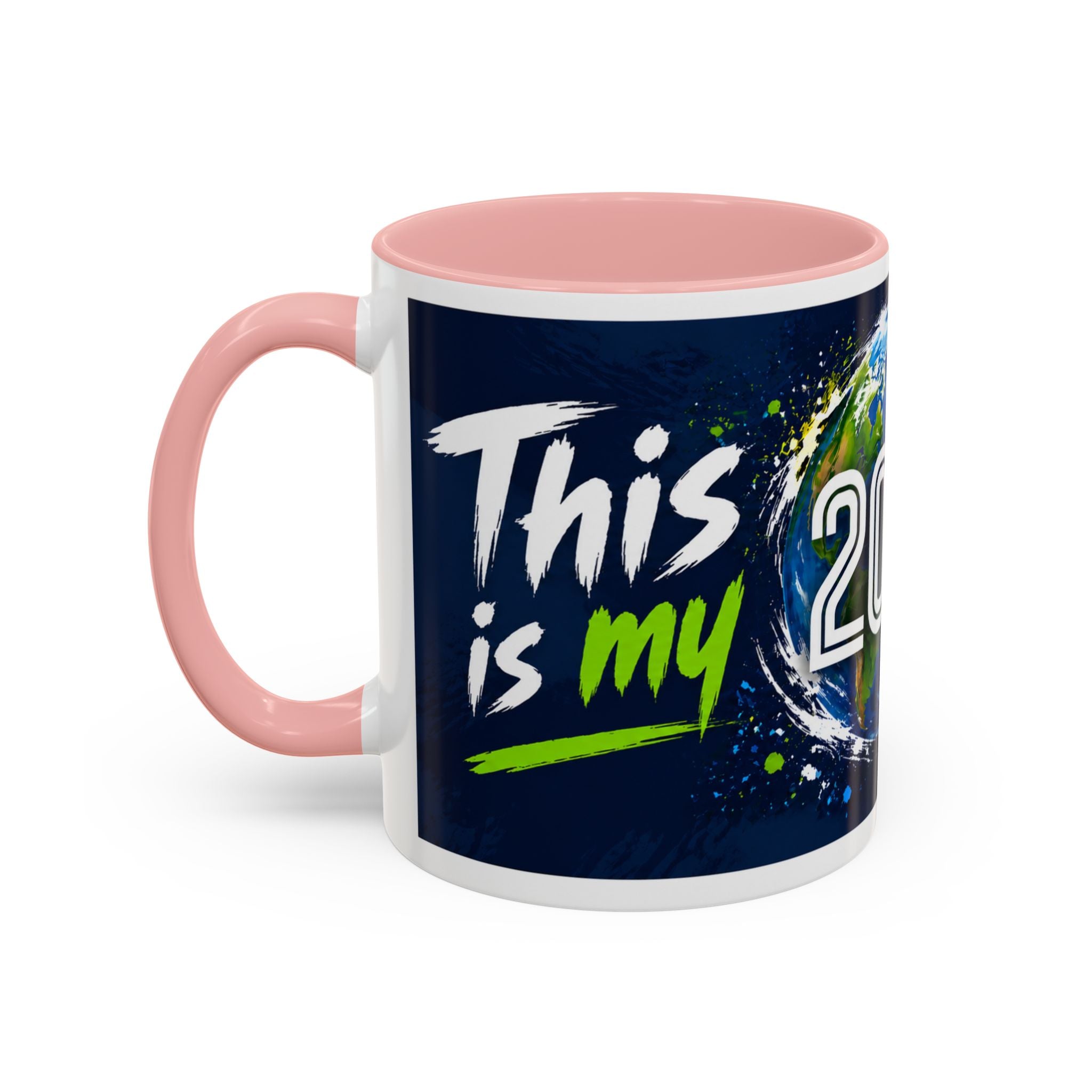 Accent Coffee Mug – 11oz & 15oz This Is My World Cup! Soccer-Inspired Earth Design