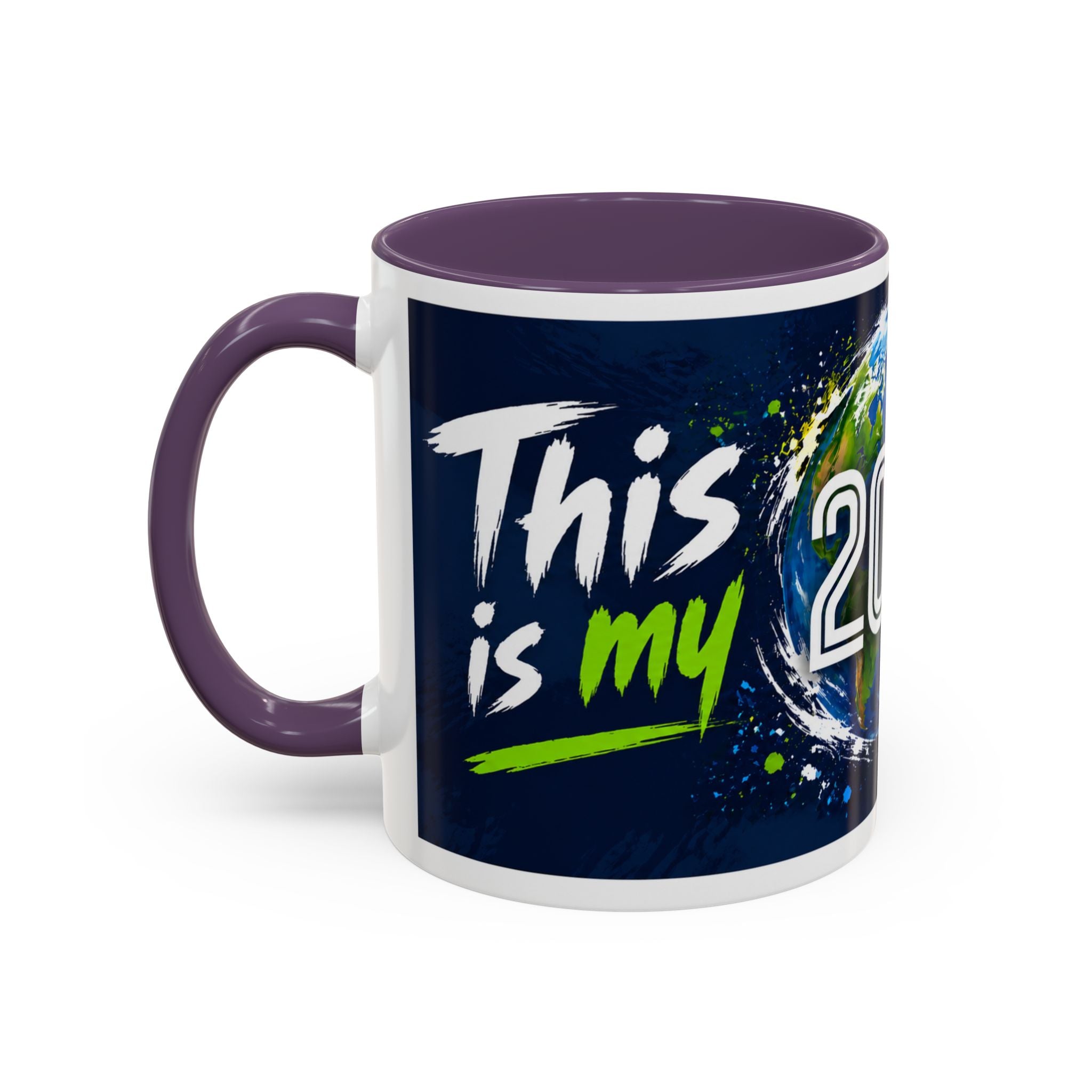 Accent Coffee Mug – 11oz & 15oz This Is My World Cup! Soccer-Inspired Earth Design