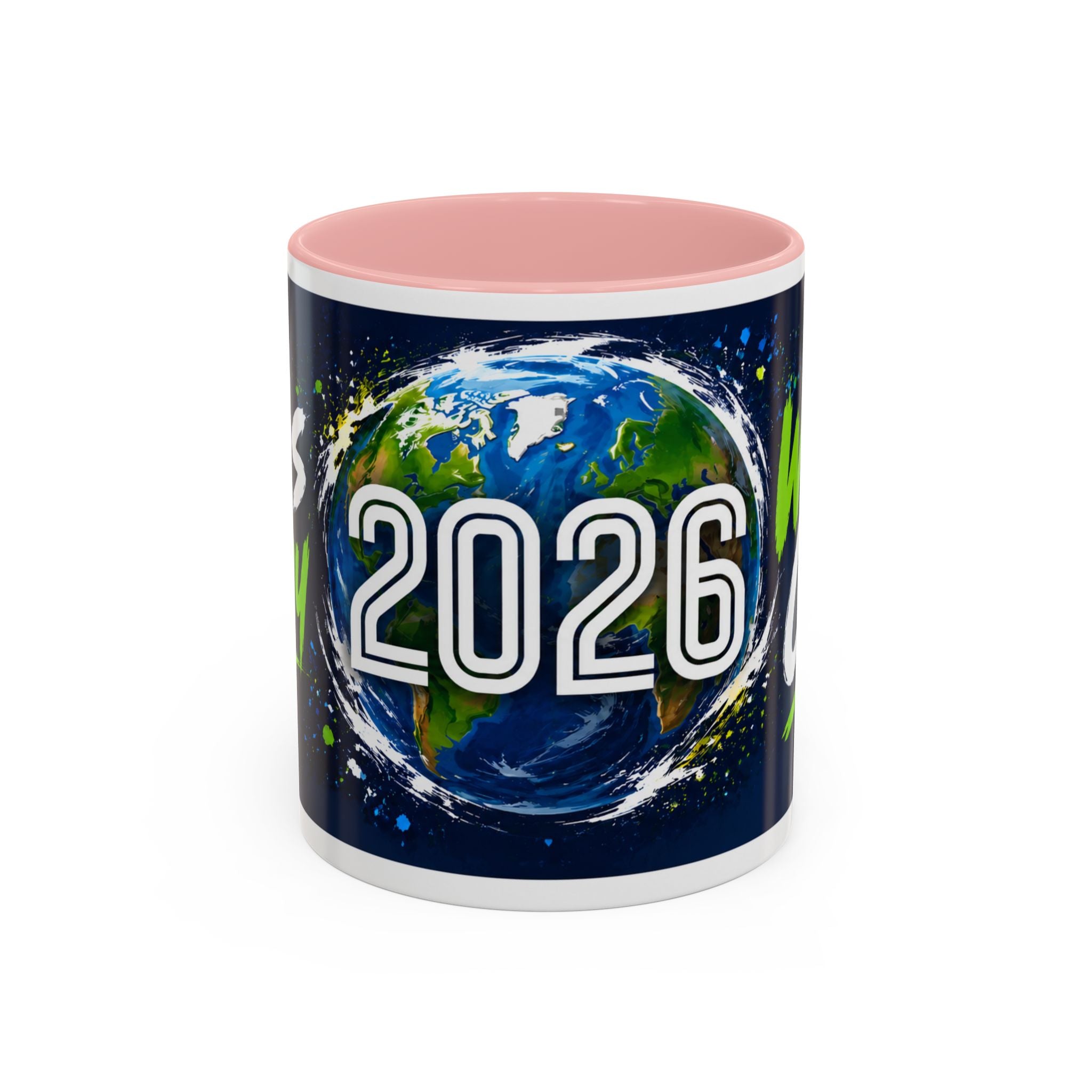 Accent Coffee Mug – 11oz & 15oz This Is My World Cup! Soccer-Inspired Earth Design