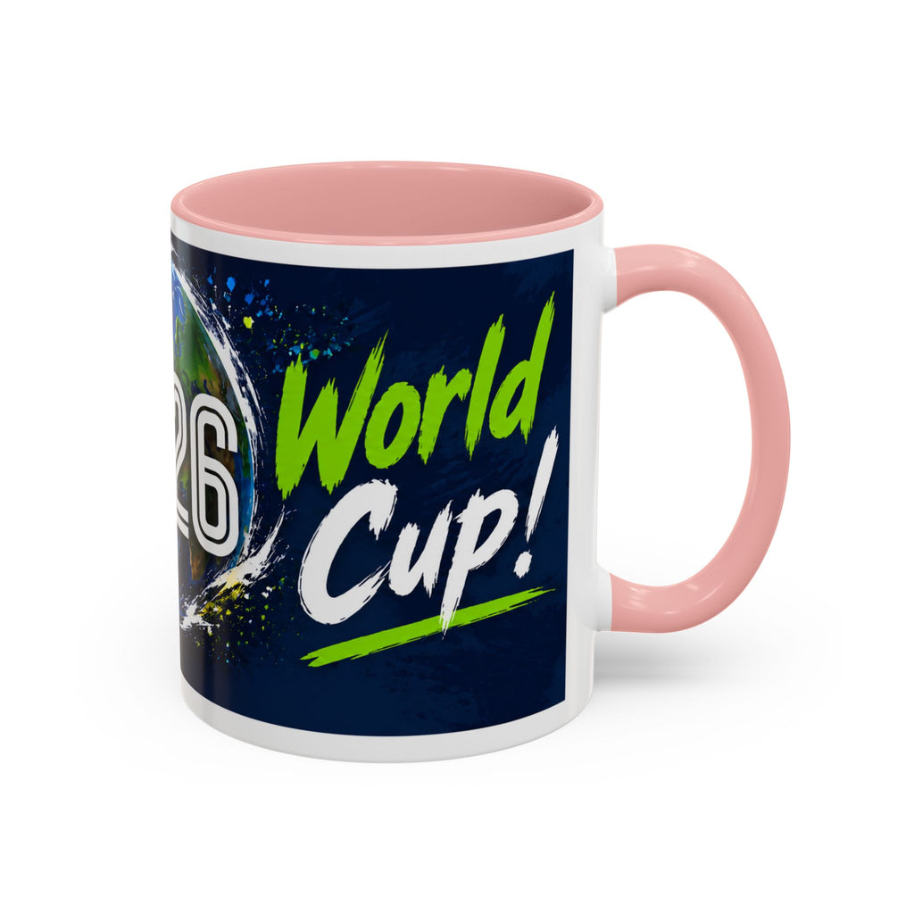 Accent Coffee Mug – 11oz & 15oz This Is My World Cup! Soccer-Inspired Earth Design