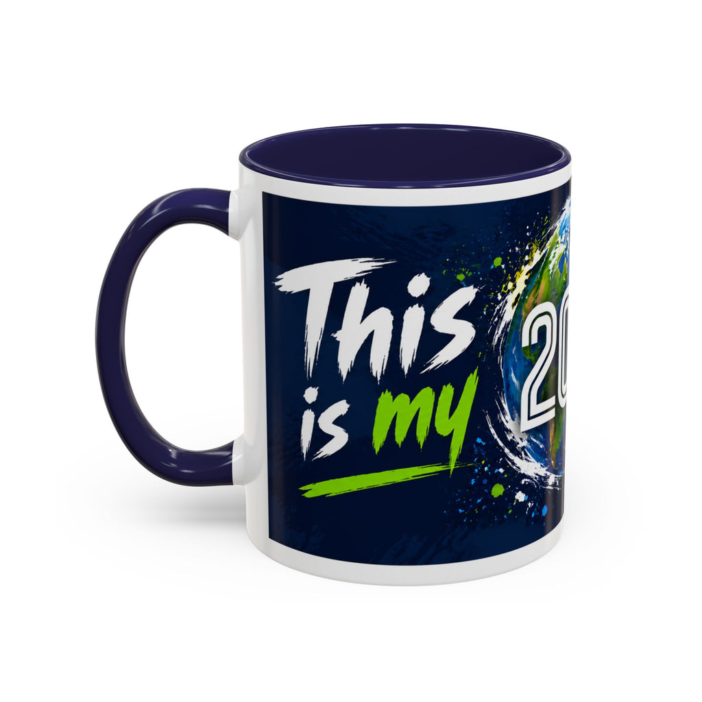 Accent Coffee Mug – 11oz & 15oz This Is My World Cup! Soccer-Inspired Earth Design